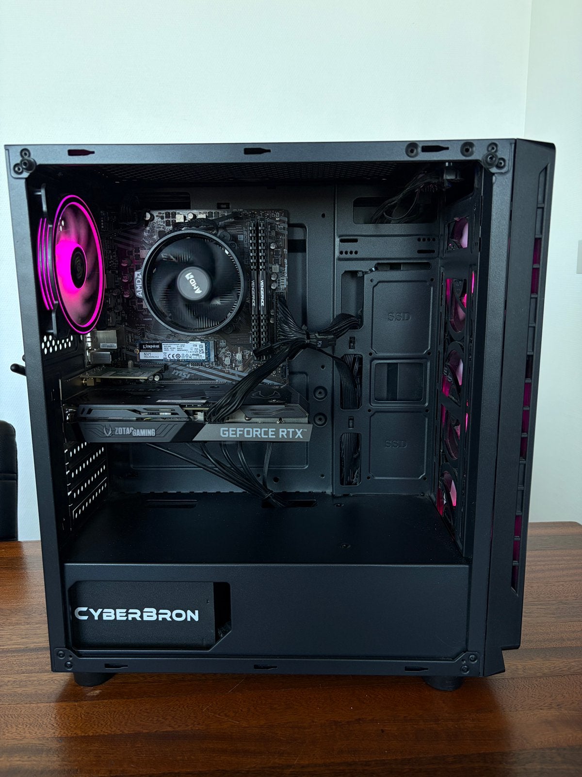 Gaming PC – RTX 3060 Ti | Ryzen 5 3600 | 32GB RAM | 1TB SSD, Computers en Software, Amd, Ophalen of Verzenden, Zo goed als nieuw
