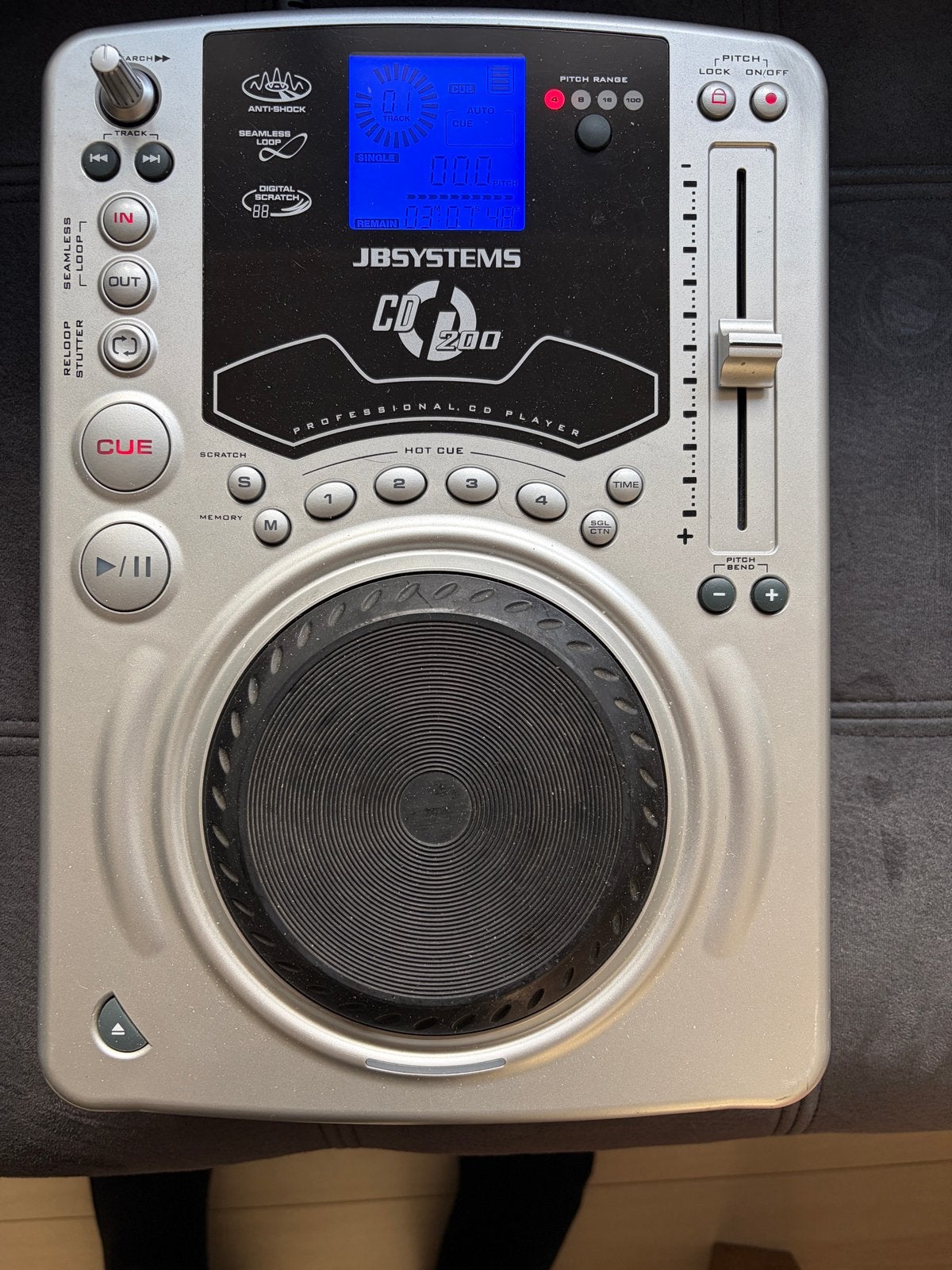 JB Systems CD 200 Professionele CD-speler, Ophalen, Gebruikt