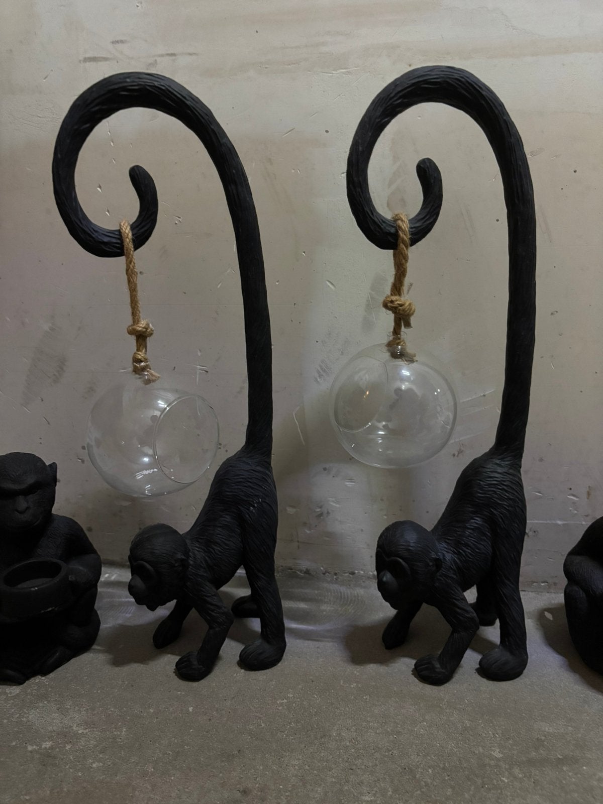 Decoratie apen, Ophalen of Verzenden, Zo goed als nieuw