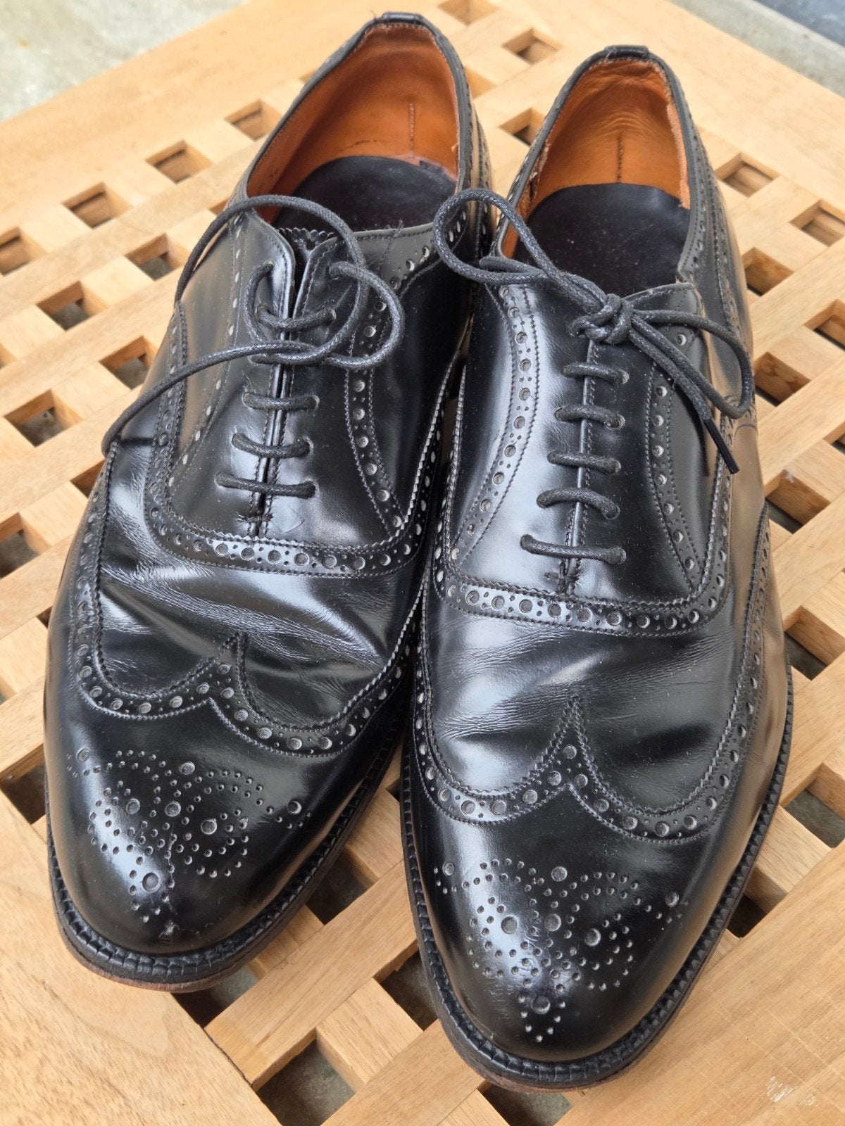 Church’s Custom Grade full brogue oxford - UK 10 F (EU 44), Zwart, Ophalen of Verzenden, Gedragen, Church's