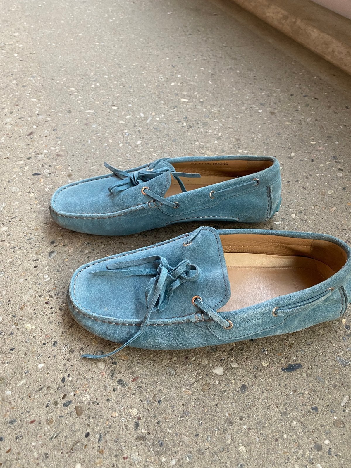 bally moccasins blauw, Bally, Blauw, Ophalen of Verzenden, Espadrilles of Moccasins