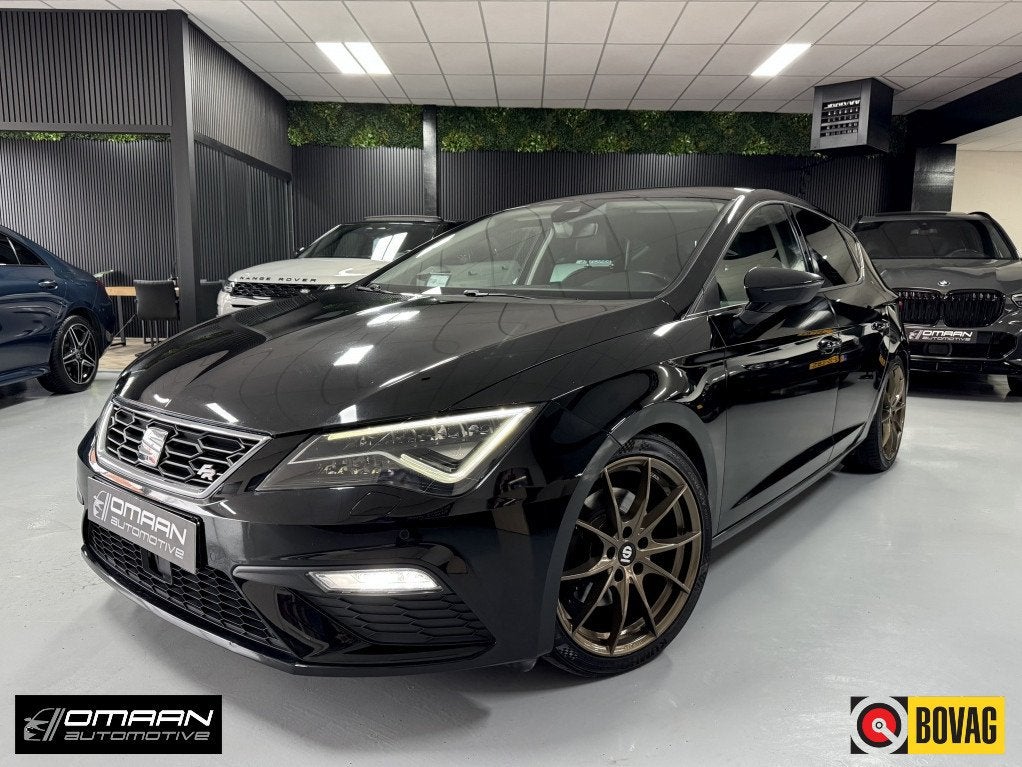 SEAT Leon 2.0 TSI FR DSG 191PK ACC CARPLAY SFEERVER., Auto's, Seat, Automaat, Gebruikt, Euro 6, 4 cilinders