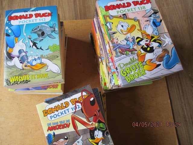 adv1931 donald duck pocket 3e serie 2, Eén stripboek, Ophalen, Gelezen