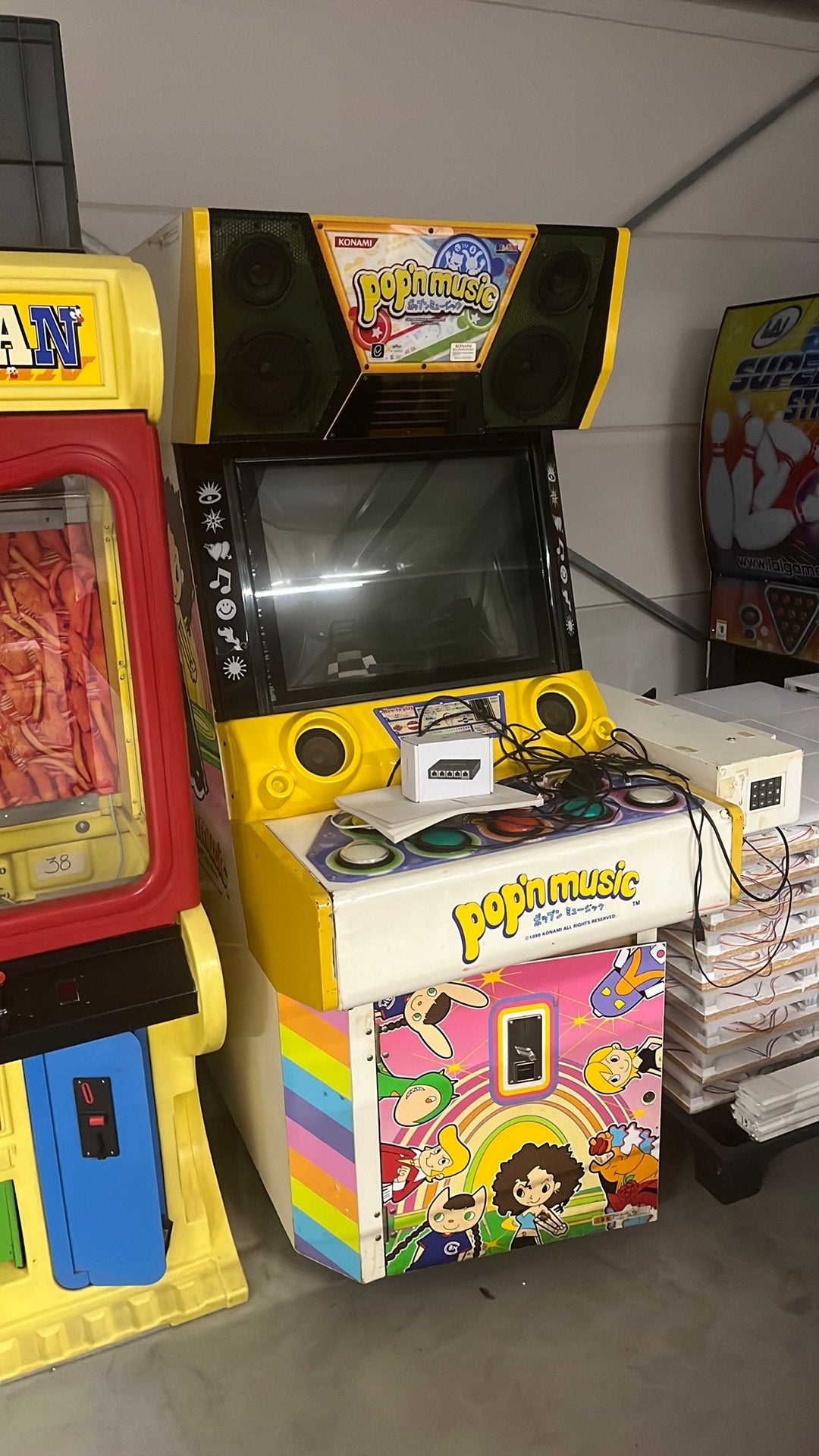 Pop’n Music arcade speelautomaat ritme game, Verzamelen, Ophalen, Gebruikt
