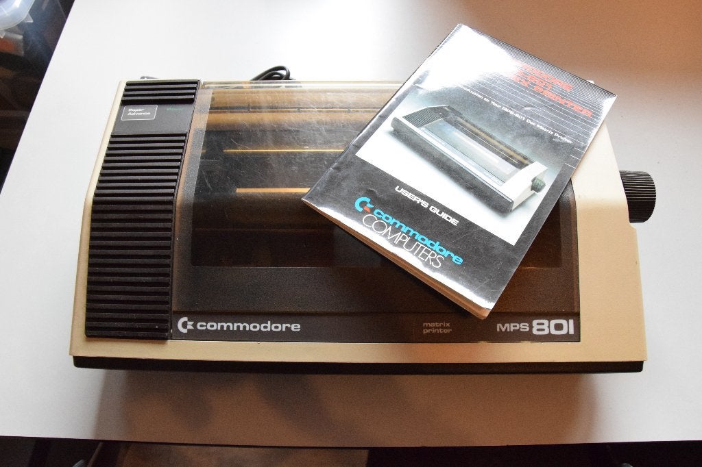 Commodore 64 : MPS 801 Matrix Printer, Ophalen of Verzenden, Commondore