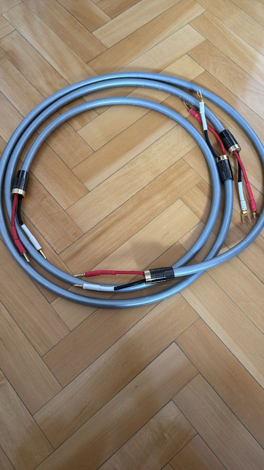 Acrolink S4000 Anniversario Luidsprekerkabels, Ophalen of Verzenden, Zo goed als nieuw, Minder dan 2 meter, Luidsprekerkabel
