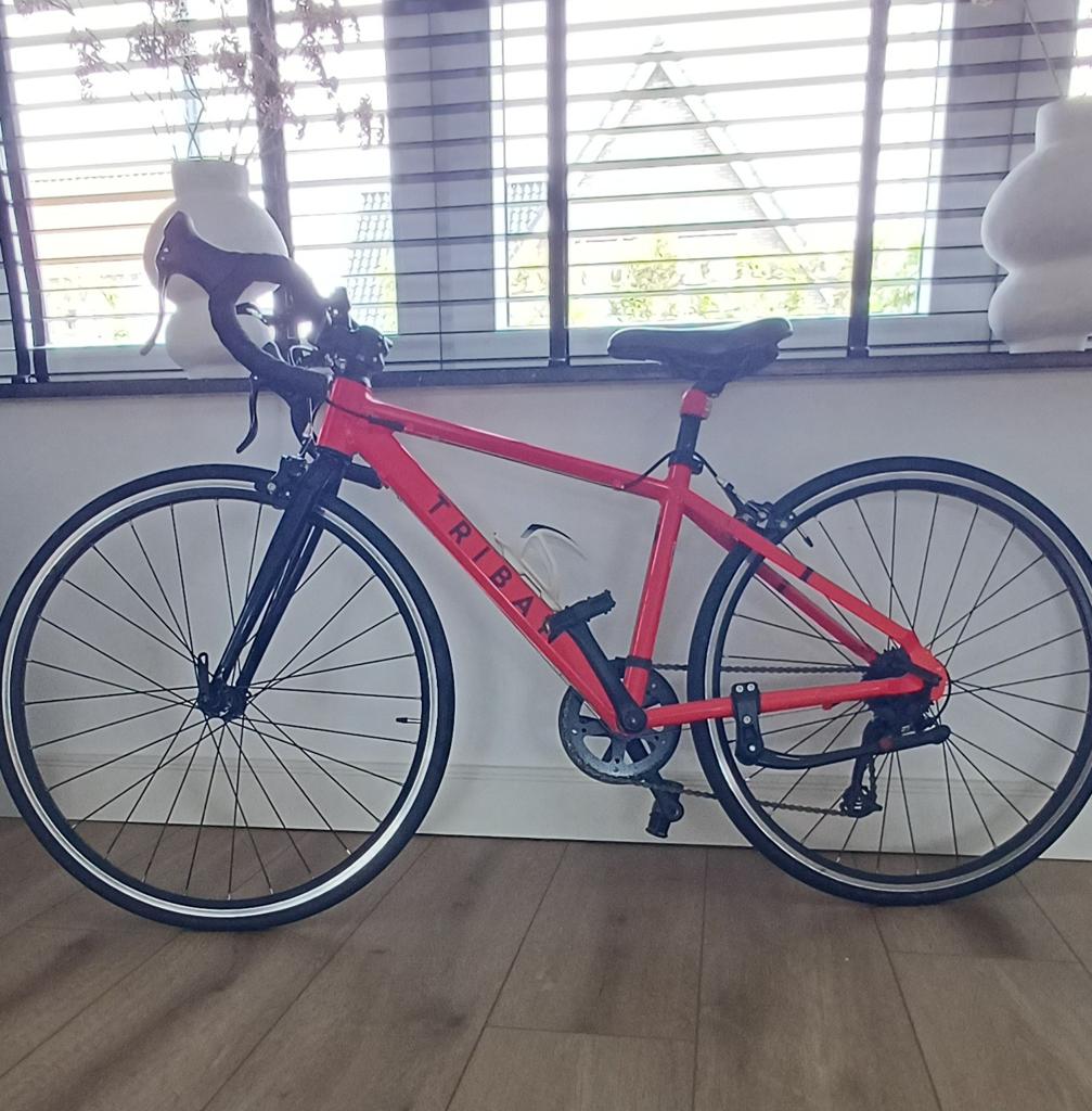 Triban RC 100 Racefiets - Zo goed als nieuw, Minder dan 10 versnellingen, 26 inch, Velgrem, Aluminium