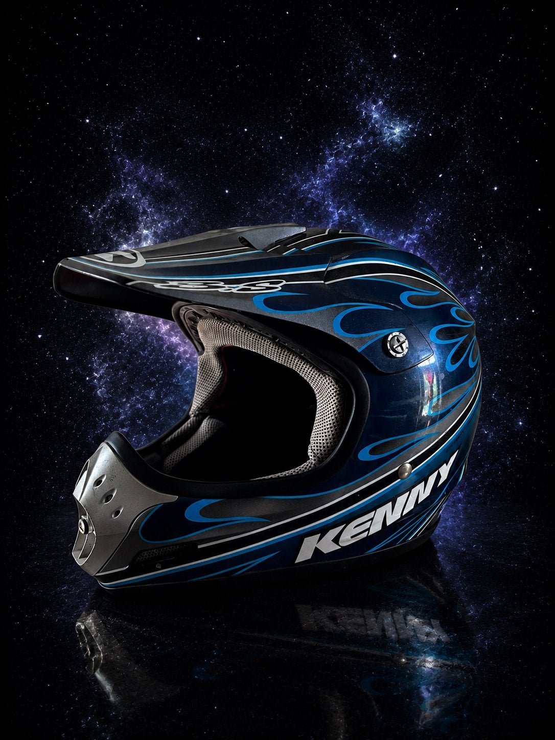 Crosshelm Kenny Titanium, XS, Offroadhelm, Kinderen, Tweedehands