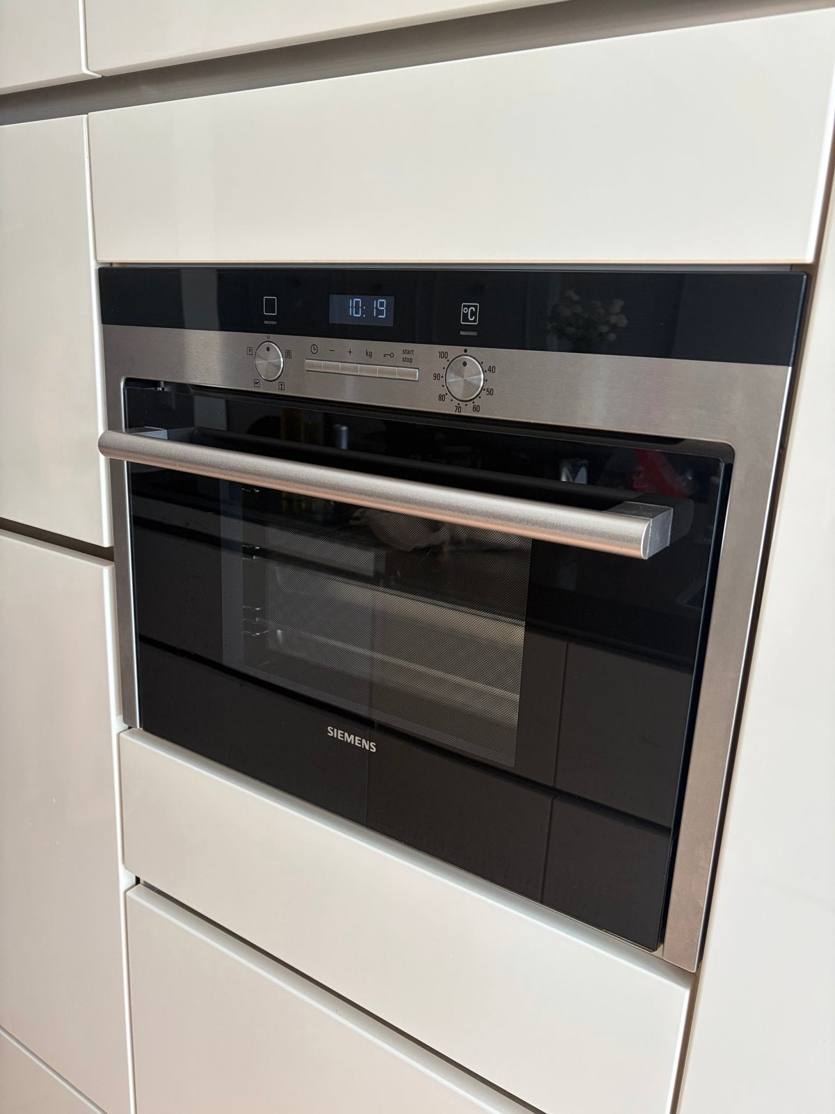 Siemens Inbouw stoom oven - Zo goed als nieuw, Witgoed en Apparatuur, Ovens, Ophalen, 45 tot 50 cm, Siemens, Inbouw