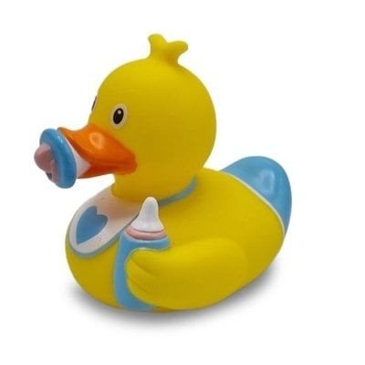 Badeend met speen en flesje, Ophalen of Verzenden, Nieuw, Overige typen