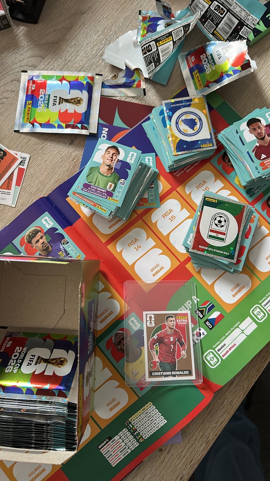 Fifa world cup 2026 panini stickers, Verzenden, Zo goed als nieuw