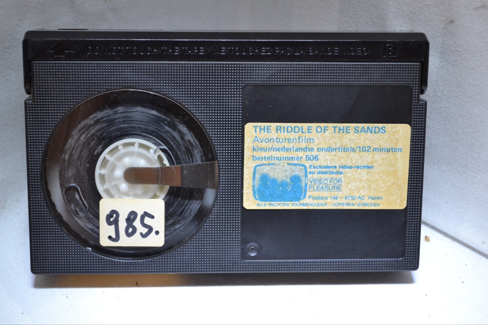 The Riddle of the Sands - Avonturenfilm Beta, Nederlands ondertiteld, Gebruikt, Ophalen of Verzenden, Actie en Avontuur