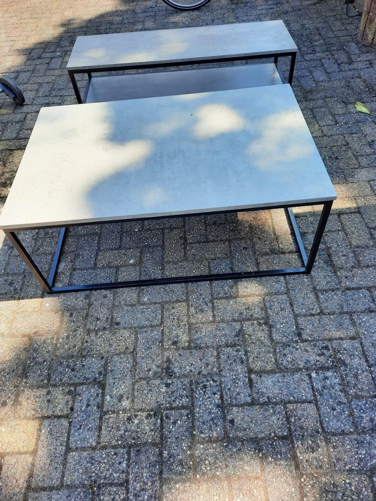 Tuin tafel, Tuin en Terras, Tuintafels, Ophalen, Rechthoekig