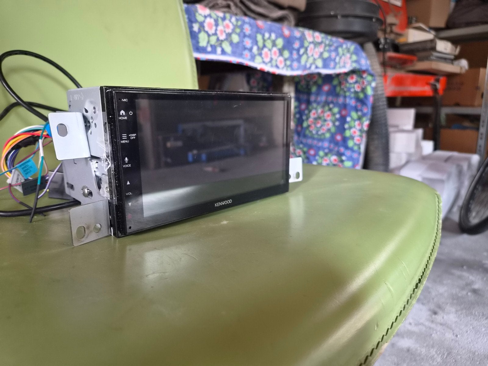 scherm auto kenwood, Ophalen, Zo goed als nieuw