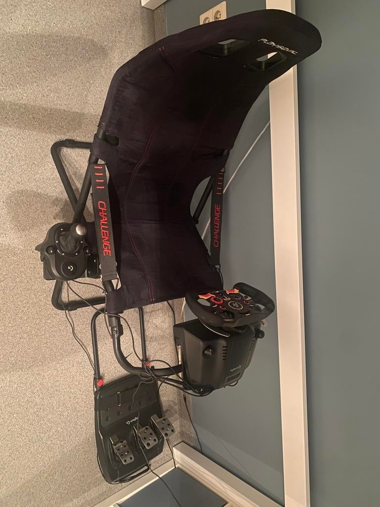 Logitech g29+playseat challenge, Computers en Software, Joysticks, Ophalen, Gebruikt