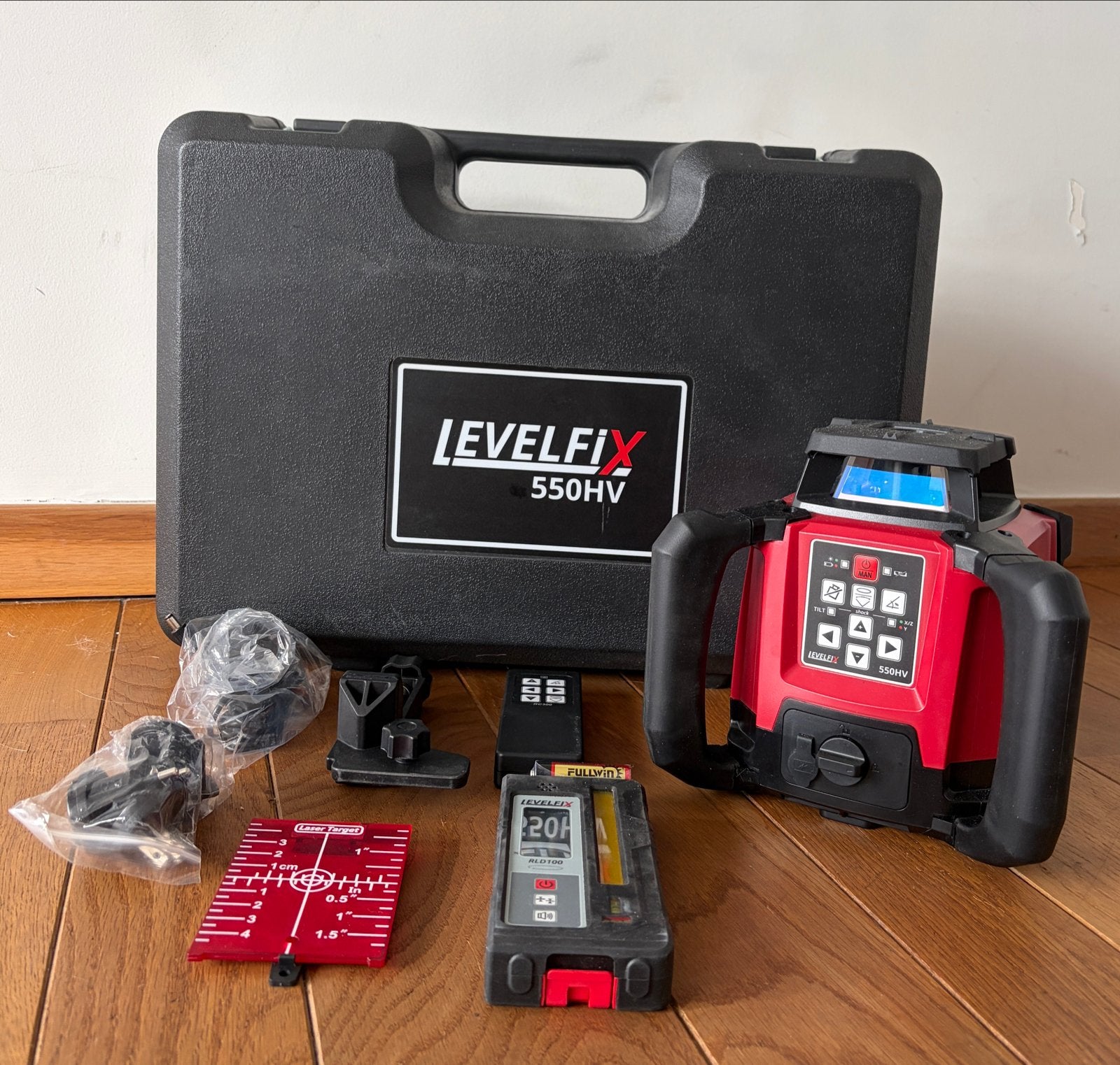LevelFix 550HV Rotterende bouwlaser, Ophalen, Zo goed als nieuw