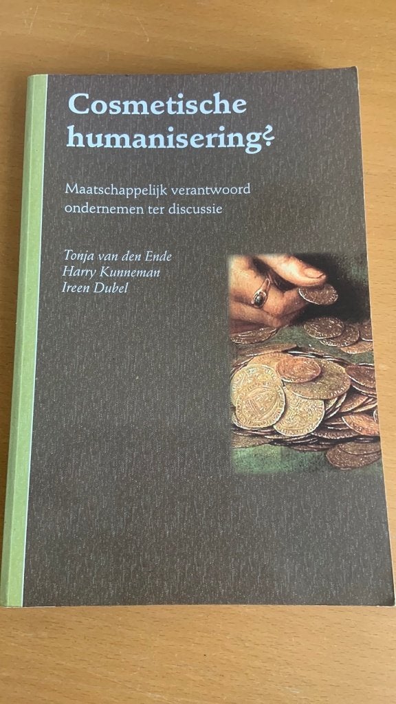 Cosmetische humanisering? - maatschappelijk verantwoord, Ophalen of Verzenden, Alpha, Zo goed als nieuw, HBO
