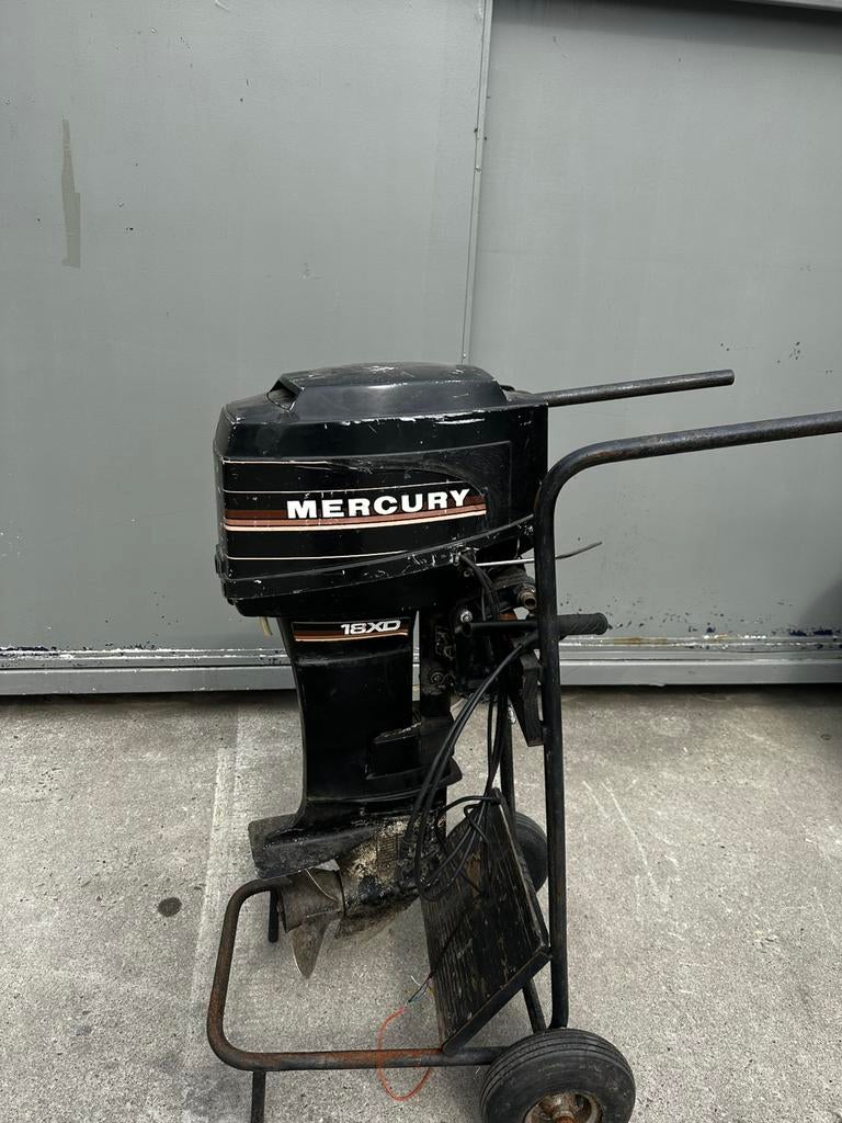 Mercury 18pk 2takt, Watersport en Boten, Ophalen of Verzenden, Zo goed als nieuw, Motor en Techniek
