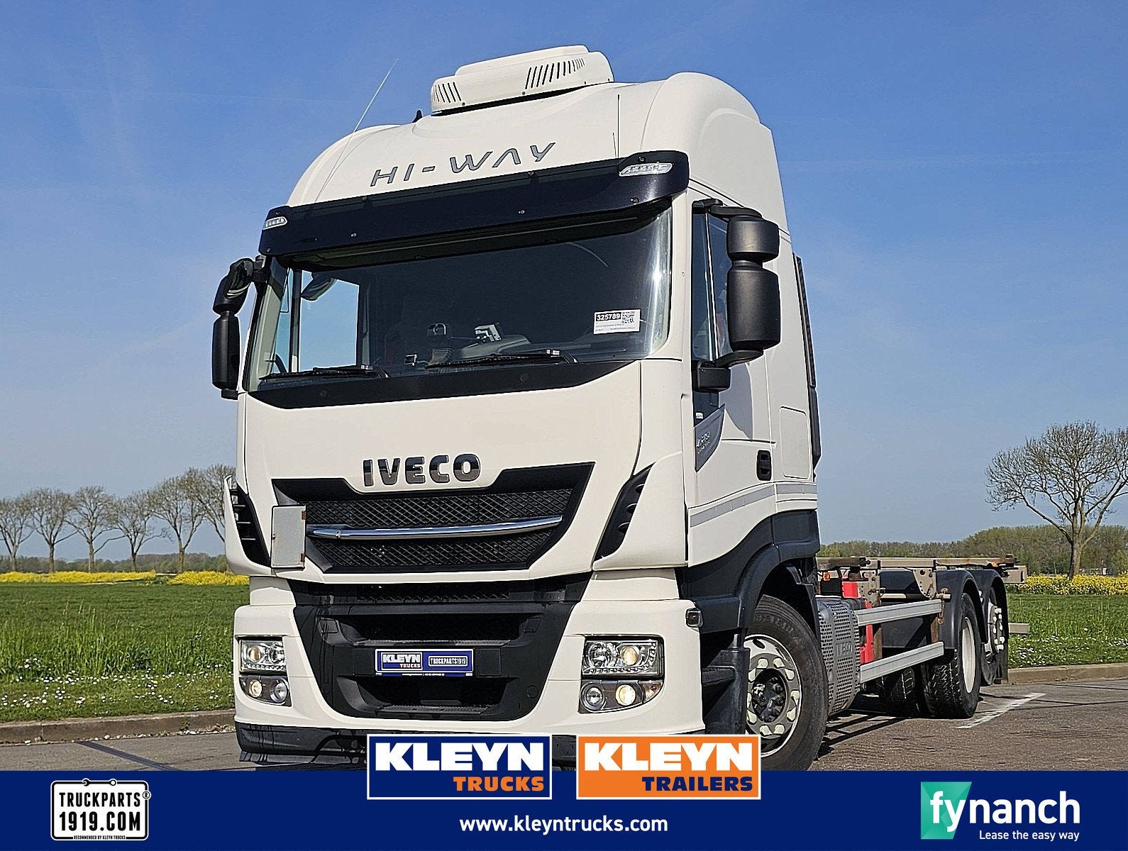 IVECO AS260S42 STRALIS 6x2 intarder alcoa's, Automaat, Euro 6, Iveco, Wit