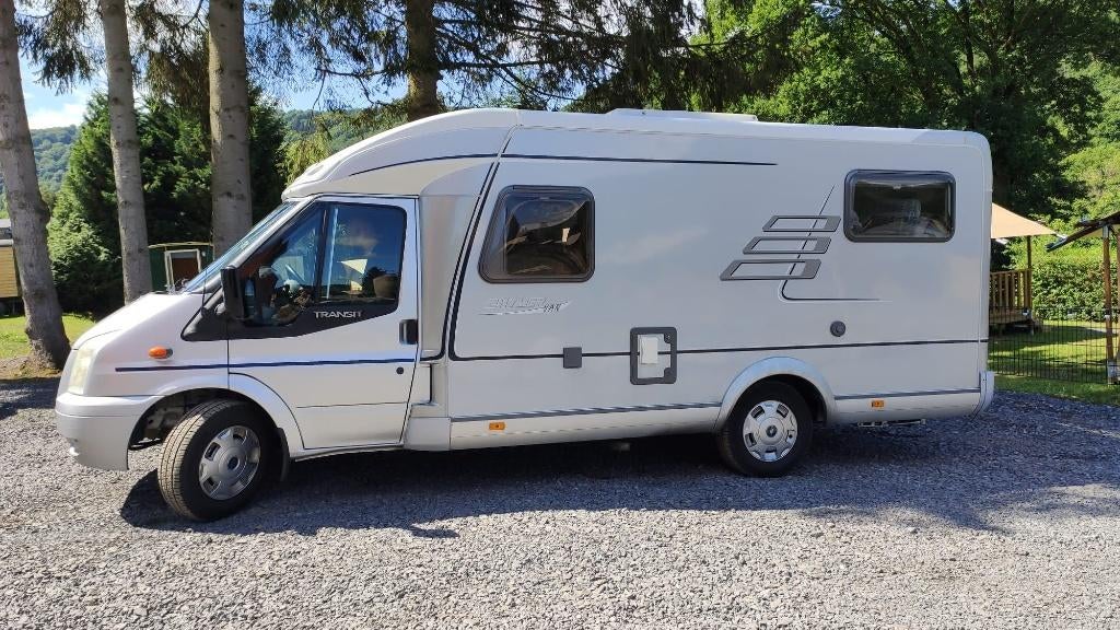 hymer van572, Caravans en Kamperen, Campers, Ringverwarming, Luifel, Ford, 7 tot 12 maanden geleden