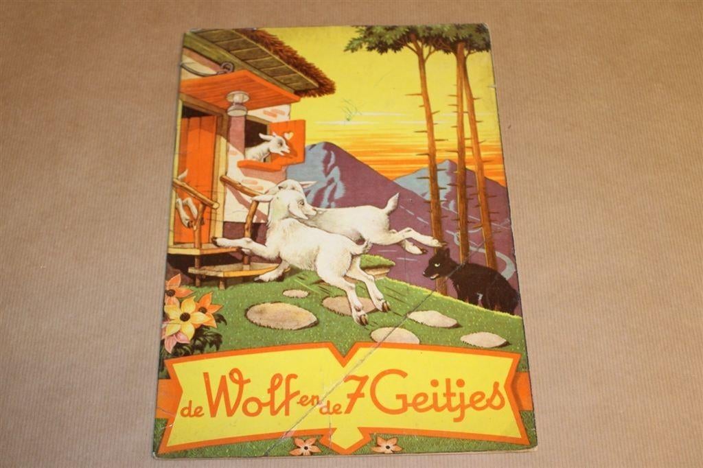 De Wolf en de 7 Geitjes - Circa 1950, Ophalen of Verzenden, Gelezen