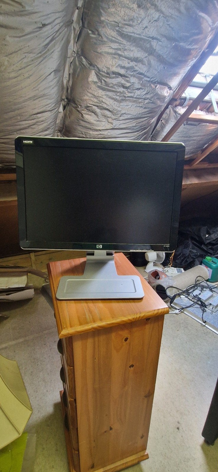 HP Monitor - Goede staat, diverse aansluitingen, Computers en Software, Monitoren, HDMI, Gebruikt, Kantelbaar, Full HD