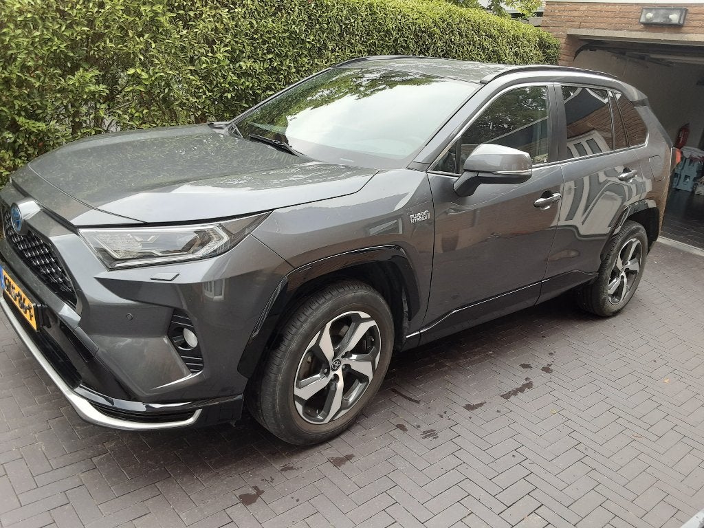 Toyota Rav4 2.5 Plug-in Hybrid 306pk CVT AWD 2021 Grijs, Auto's, Automaat, Dealer onderhouden, 2487 cc, Plug-in hybride