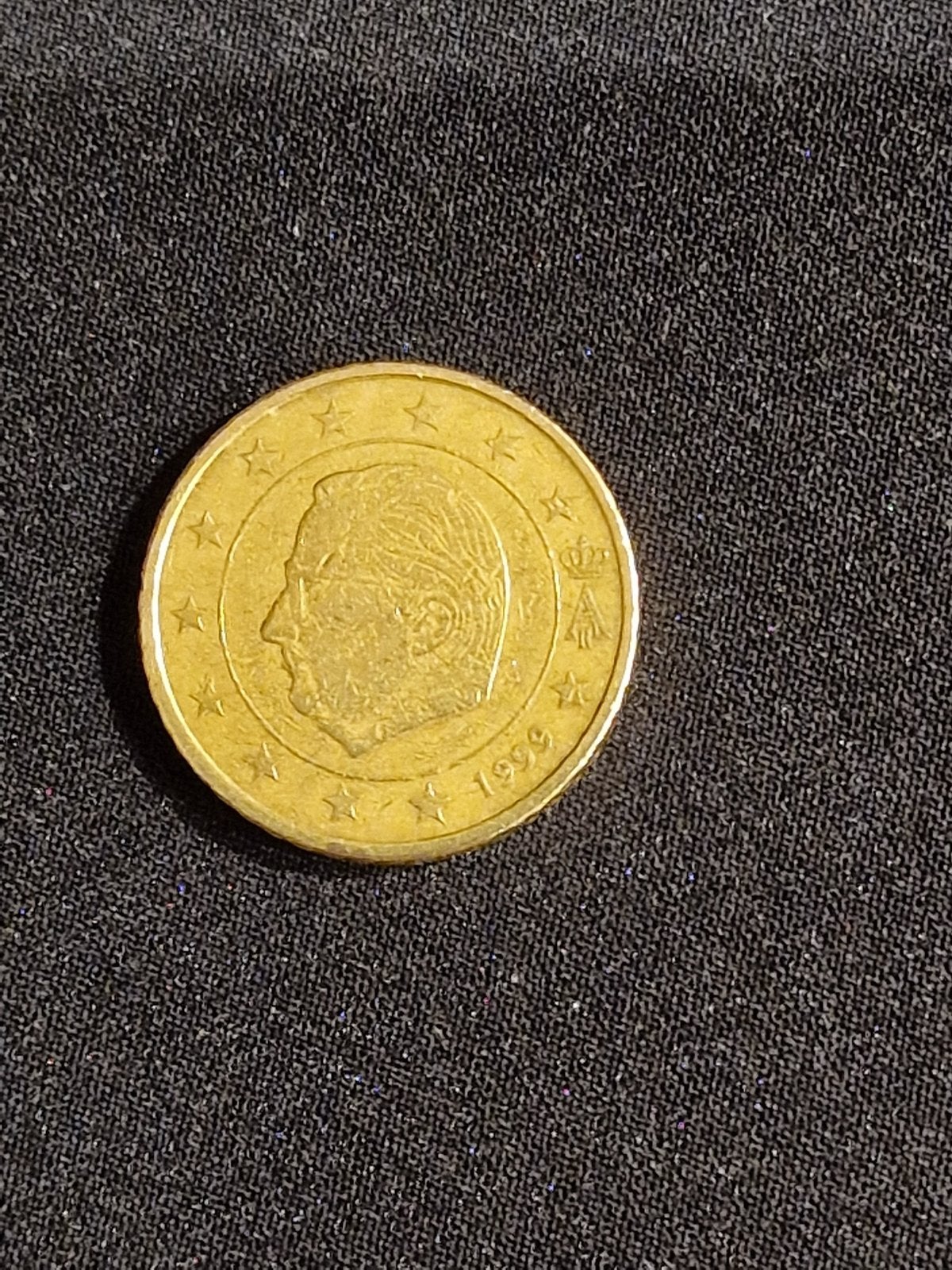 Zeldzame Spaanse 50 eurocent munt 1999 - Koning Juan Carlos, Postzegels en Munten, Ophalen of Verzenden, Spanje, 50 cent, Losse munt