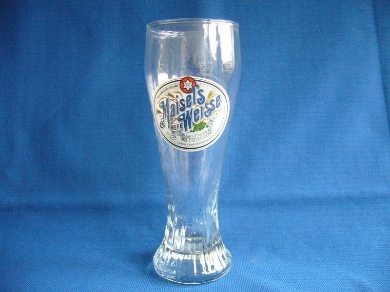 Maisels Weisse bierglas nieuwstaat, Ophalen of Verzenden, Zo goed als nieuw, Glas of Glazen, Overige merken