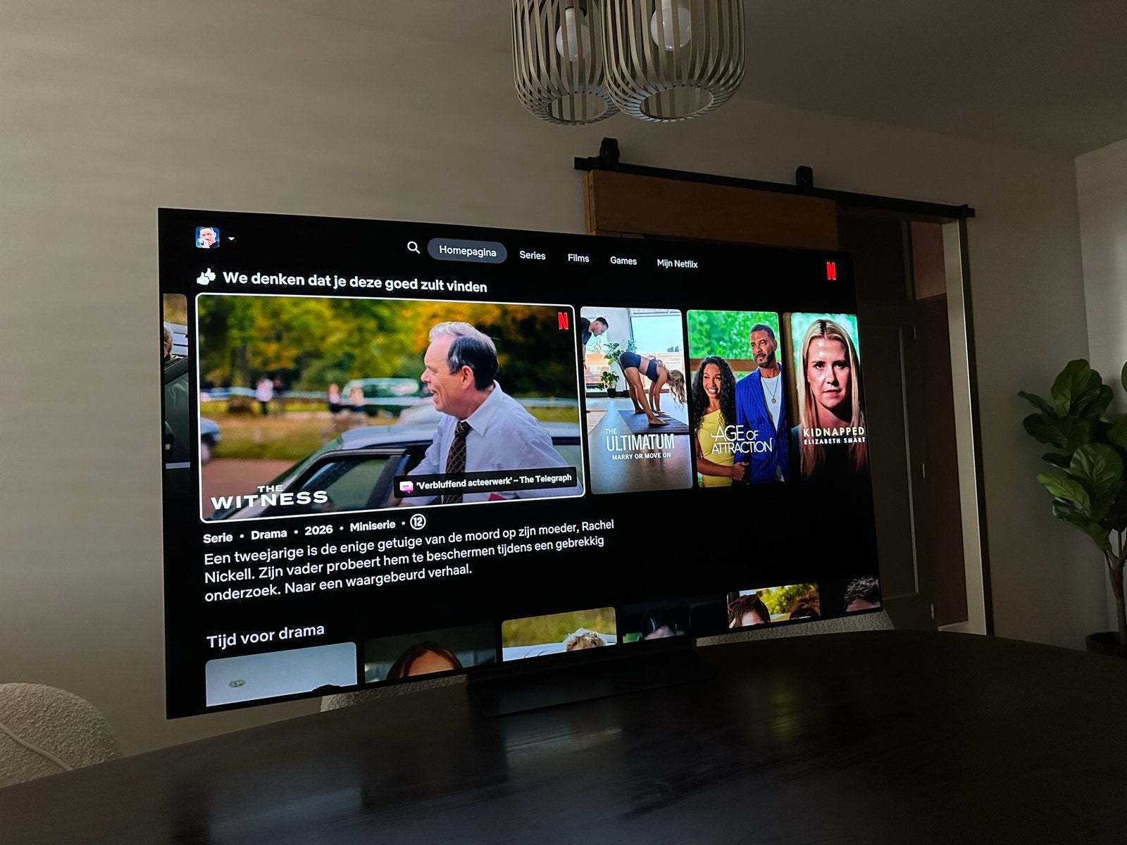 LG OLED Smart TV 65 inch (model 2025) - vouw, Ophalen, Gebruikt, OLED, 100 cm of meer
