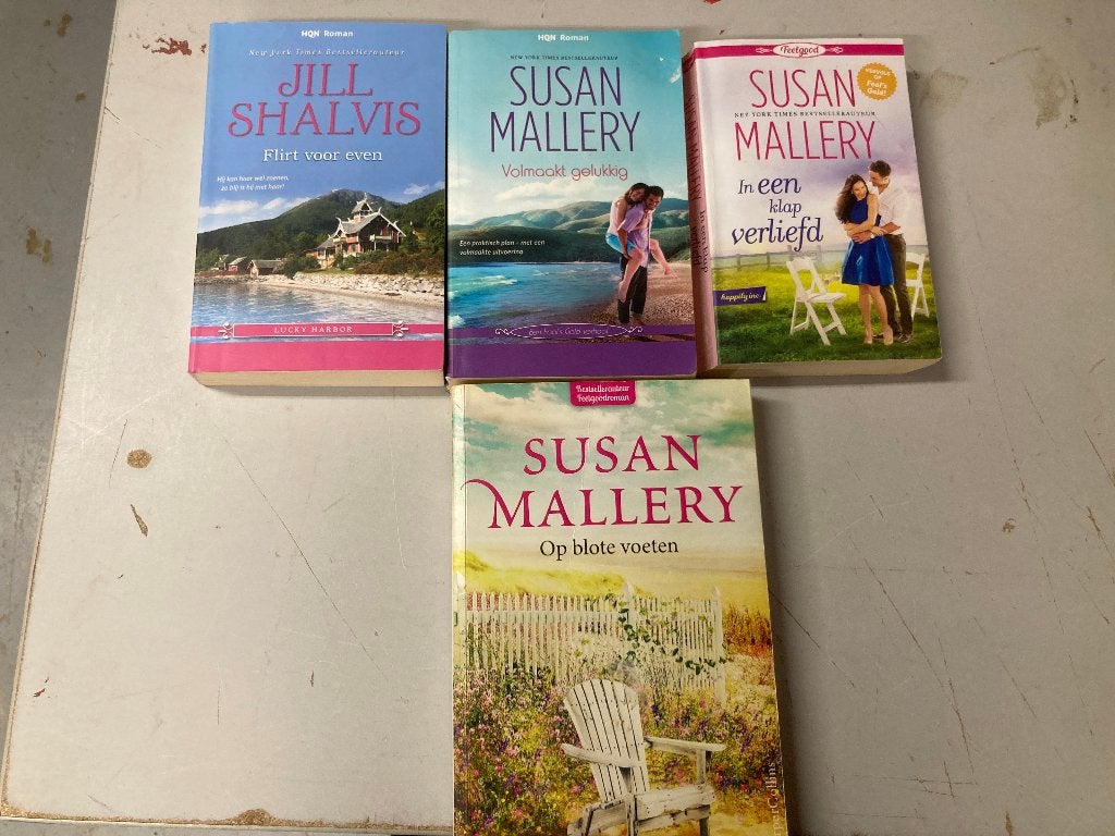T.K. nog 4 boeken van Susan Mallery Zie actuele lijst, Ophalen of Verzenden, Gelezen, Susan Mallery, Wereld overig