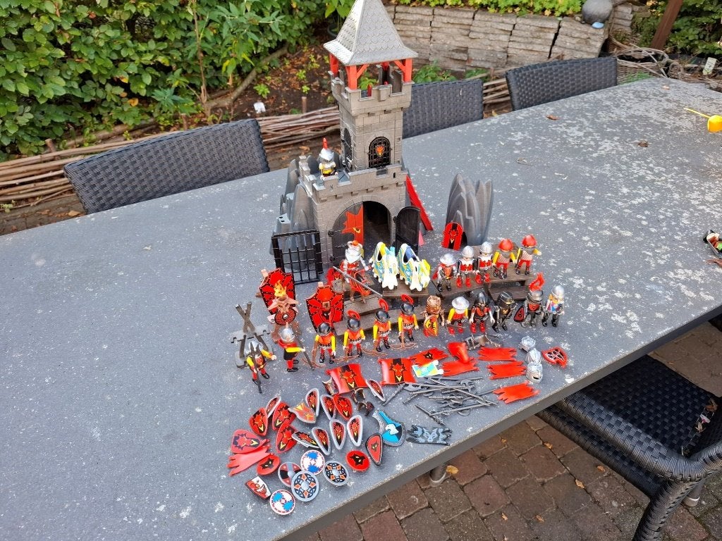 Playmobil kasteel+toebehoren