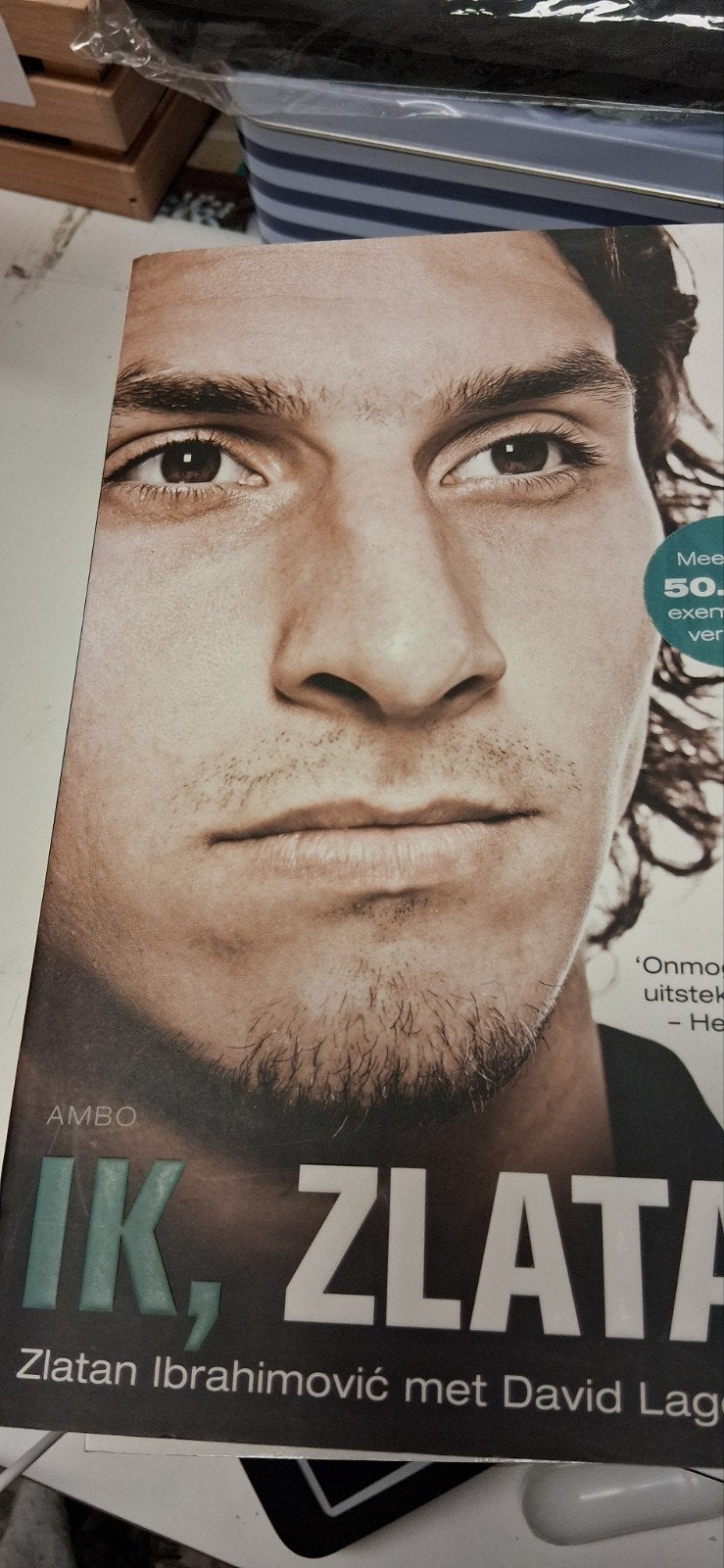 IK, ZLATAN - Zlatan Ibrahimović biografie, Ophalen of Verzenden, Gelezen, Zlatan Ibrahimović met David Lagercrantz, Sport