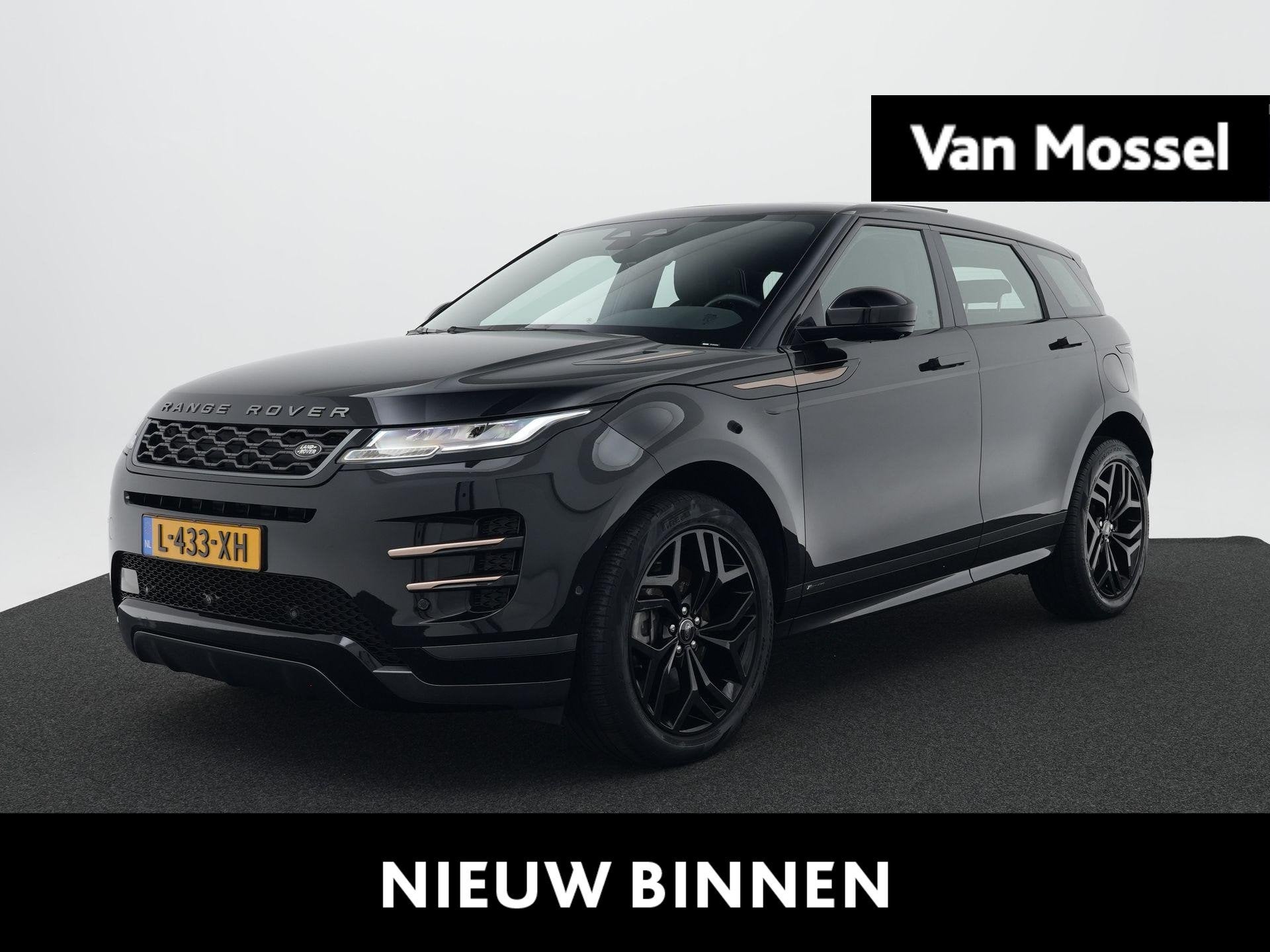 Land Rover Range Rover Evoque 1.5 P300e AWD R-Dynamic SE | P, Auto's, Land Rover, Automaat, Euro 6, 15 kWh, Zwart