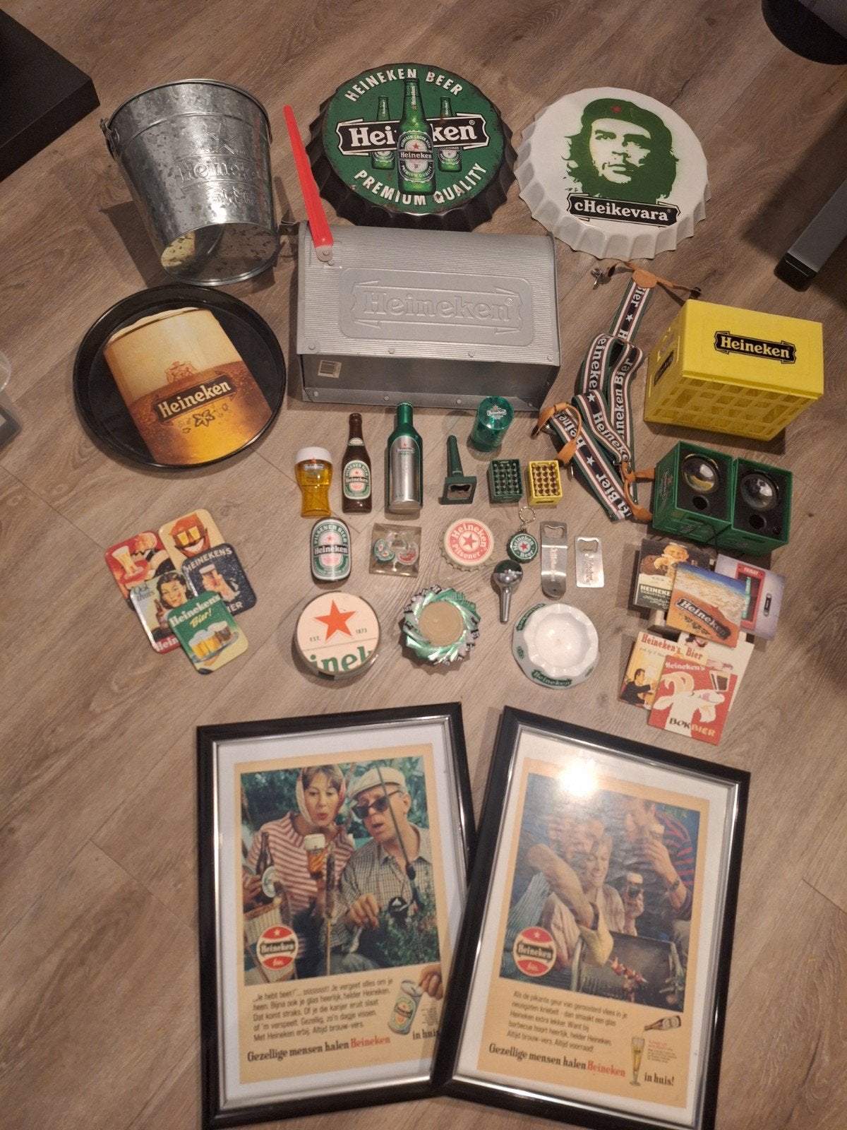 Heineken verzameling, Verzamelen, Ophalen of Verzenden, Gebruikt, Overige typen, Heineken