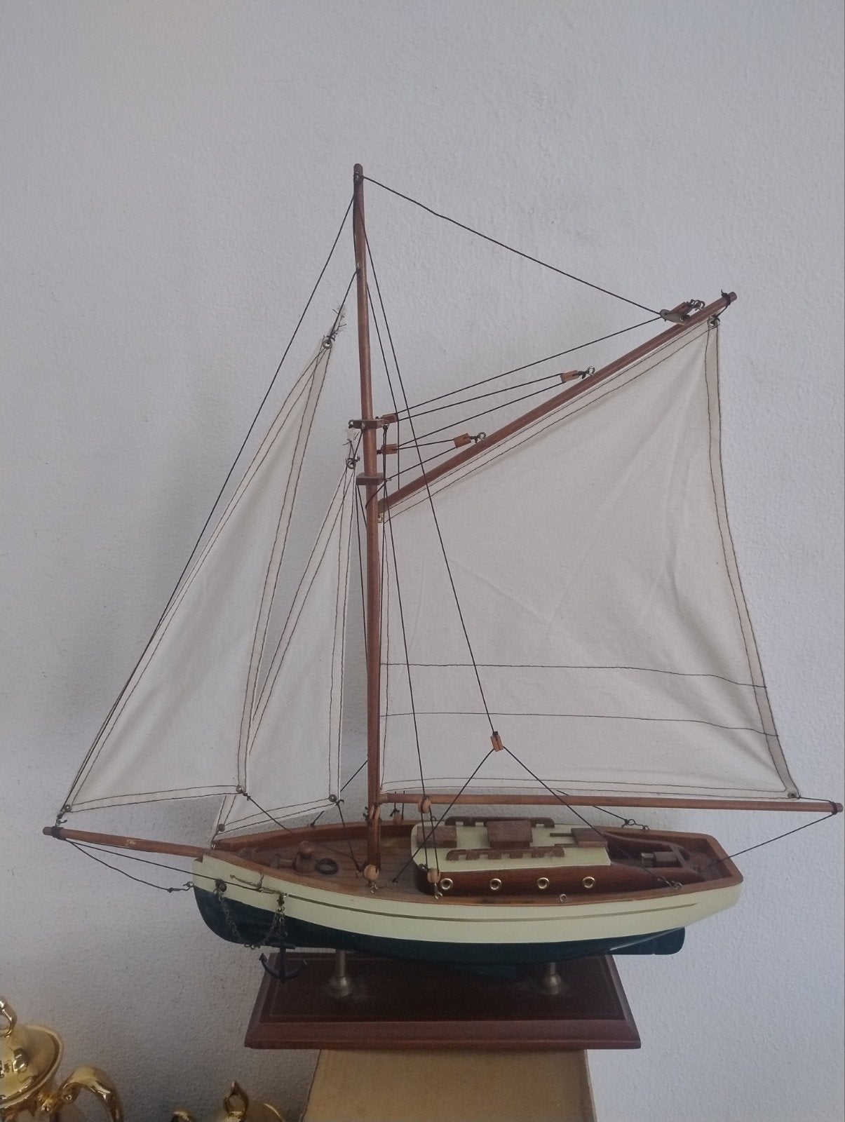 🔴 Zeilboot model 1930 op standaard, Hobby en Vrije tijd, Ophalen