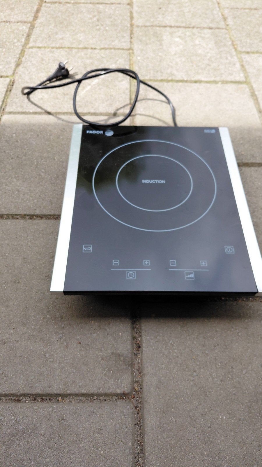 Fagor IP-300X Inductiekookplaat - Draagbaar en Krachtig, Ophalen, Gebruikt, 3 kookzones of minder, Inductie
