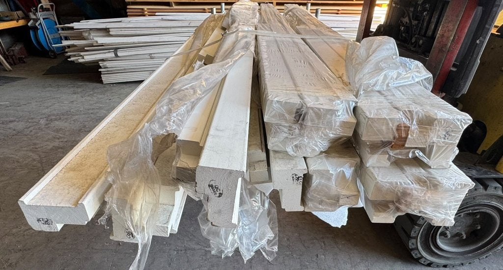 Hardhouten deurkozijnen stomp 56x90, Deurkozijn, ., Nieuw, .