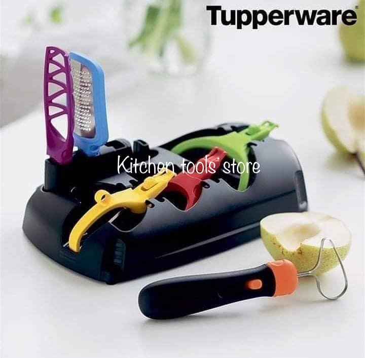 Nieuw Tupperware Click serie dunschillers met Accessoire set, Ophalen of Verzenden, Nieuw, Overige typen