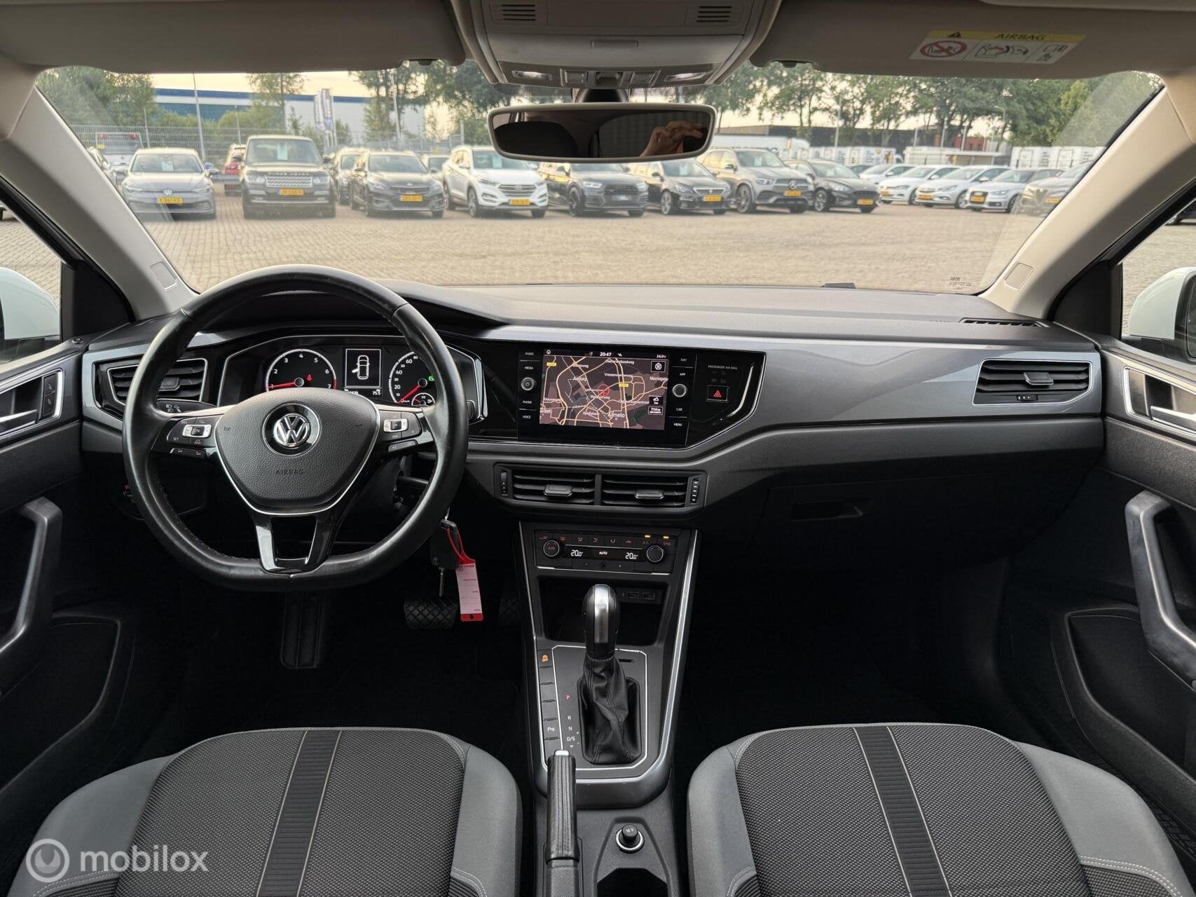 Volkswagen Polo 1.0 TSI R-Line PANORAMADAK | AUTOMAAT, Gebruikt, 1095 kg, 116 pk, Wit