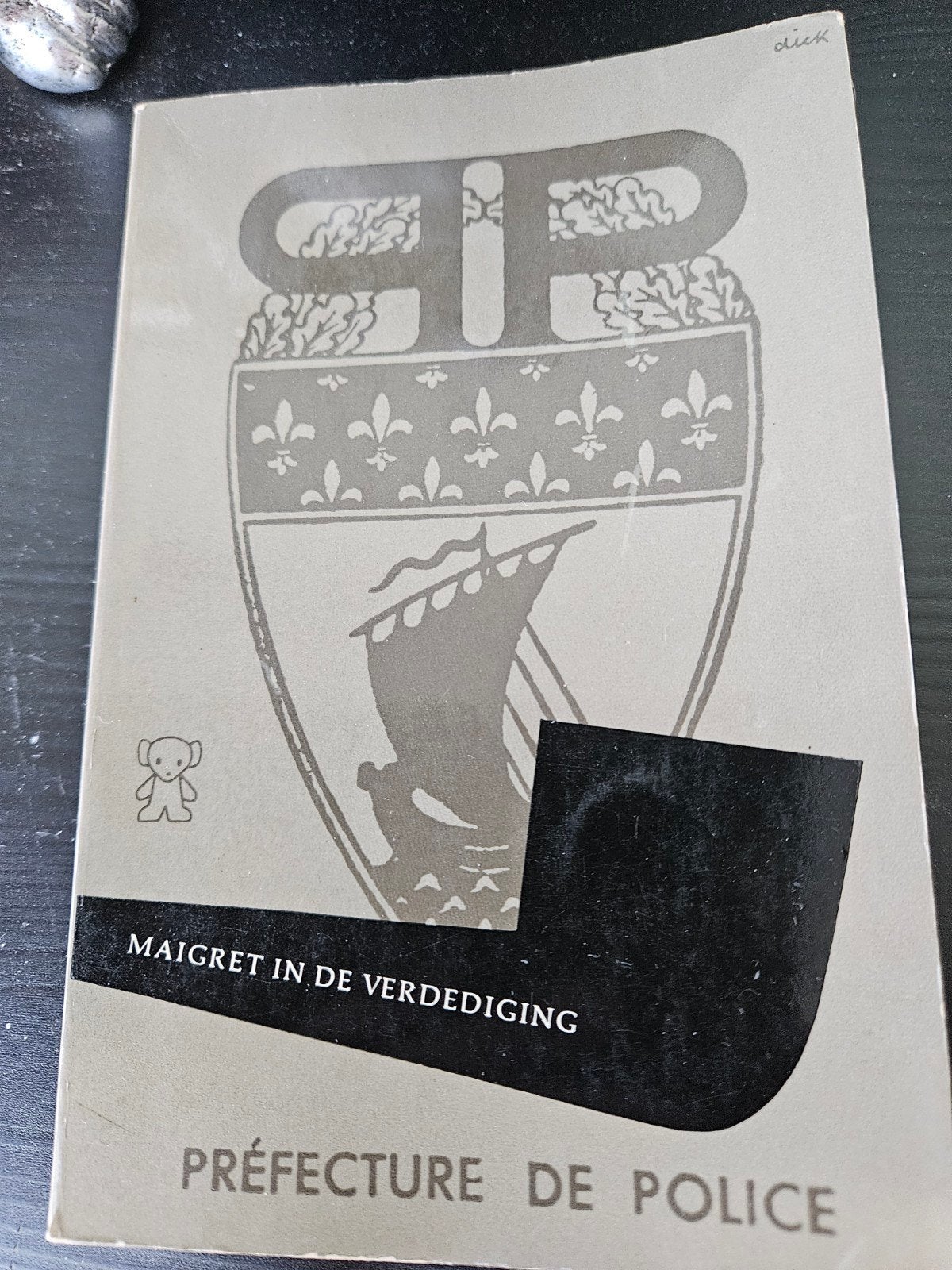 Maigret in de Verdediging - Zwarte Beertjes Pocketboek, Ophalen of Verzenden, Gelezen, Georges Simenon