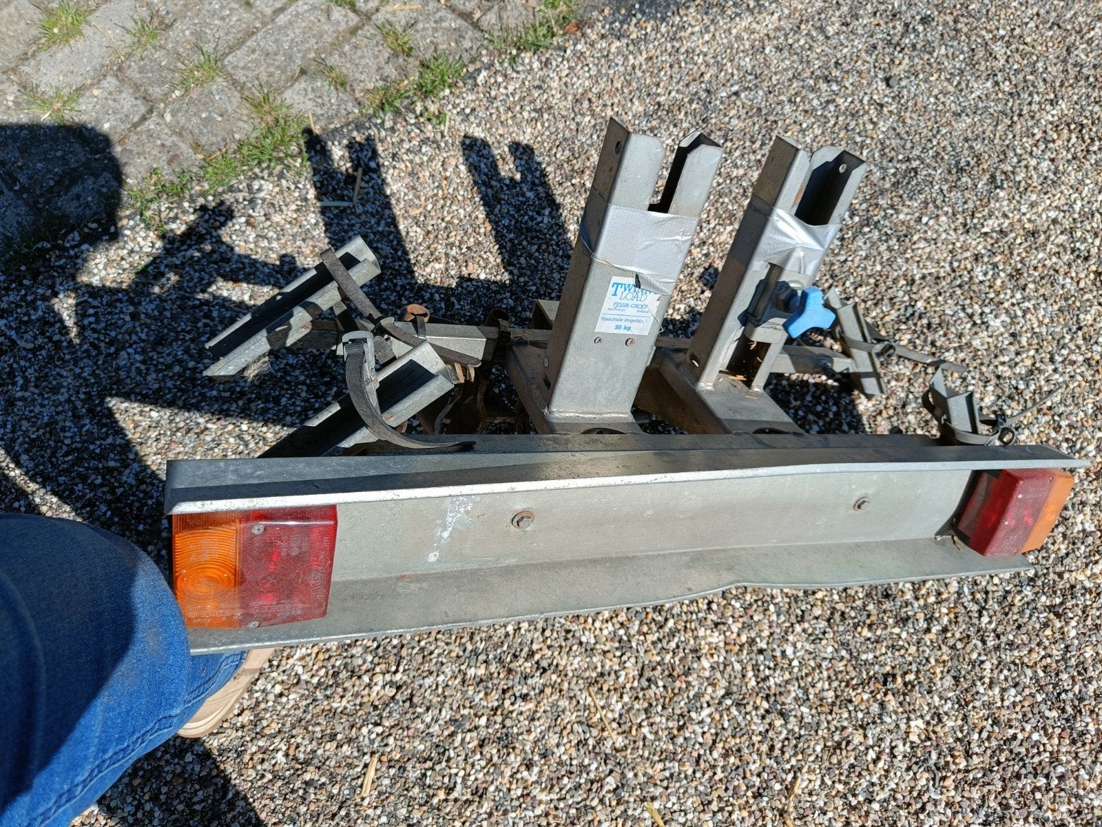 Twinny Load fietsendrager  10 eurovoor 2 fietsen, Ophalen of Verzenden, 2 fietsen, Gebruikt, Trekhaakdrager