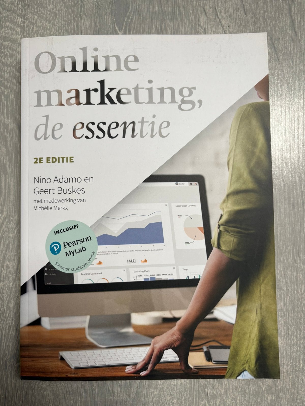 Online marketing, de essentie, 2e editie met MyLab NL, Ophalen of Verzenden, Zo goed als nieuw, Nino Adamo; Geert Buskes, Nederlands