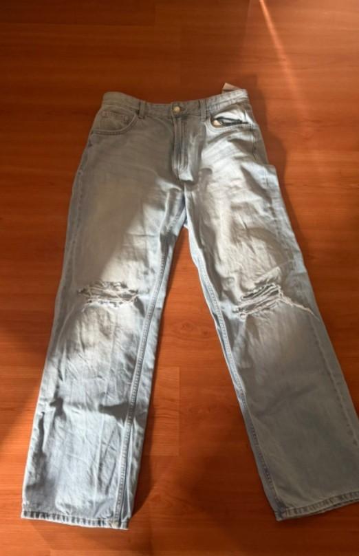 Bershka jeans maat 40 met gaten, Ophalen of Verzenden