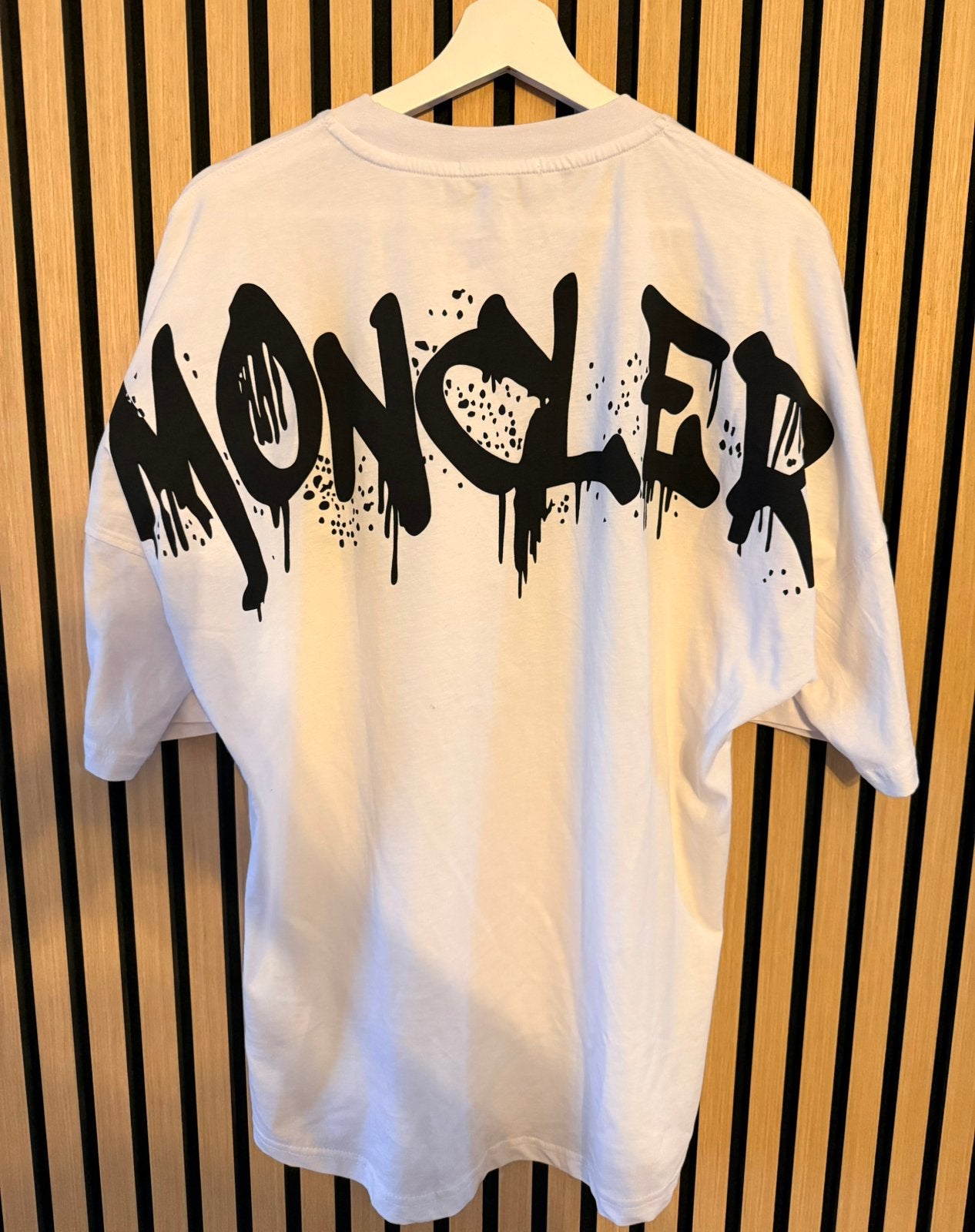 Moncler shirt nieuw met tags maat L, Ophalen of Verzenden, Nieuw, Maat 52/54 (L), Wit
