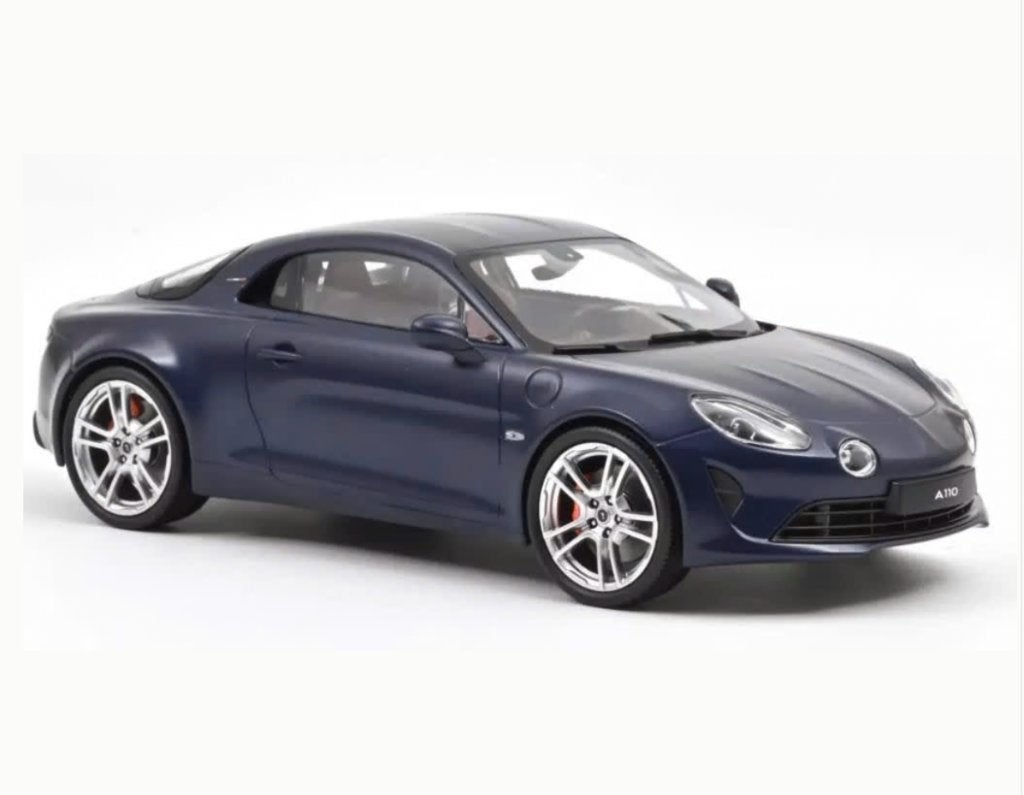 Alpine A110 S 2025 Mat Storm Blauw 1/18 NOREV ref: 185444, Verzenden, Nieuw, Auto, Norev