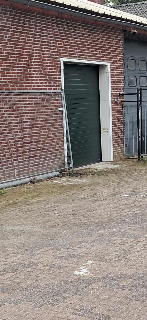 Elecktrische sectionaaldeur 250cm x 295cm, Doe-het-zelf en Verbouw, Deuren en Horren, Ophalen, Garagedeur, Zo goed als nieuw, Metaal