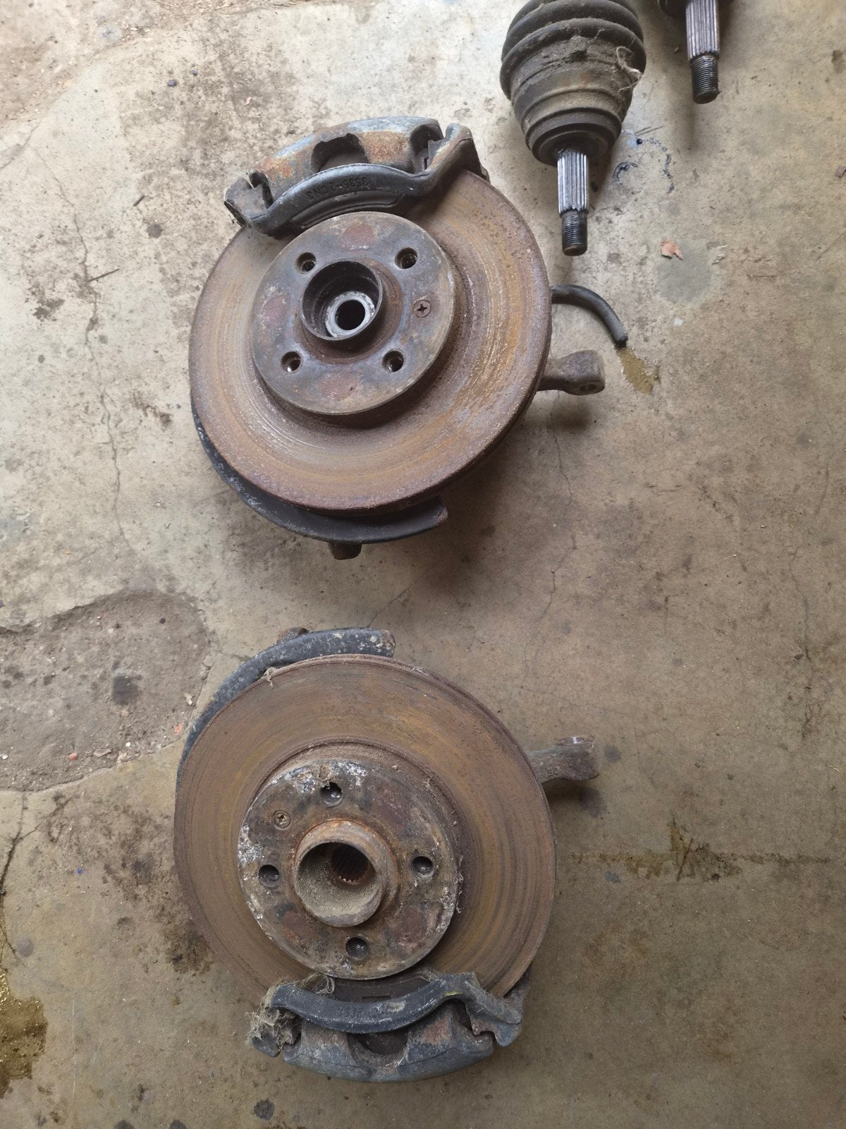 set remmen golf 2gti 16v girling 54 compleet met fusees, Ophalen of Verzenden, Vw, Info@wealer.nl, Looierstraat 20 599kc baarlo