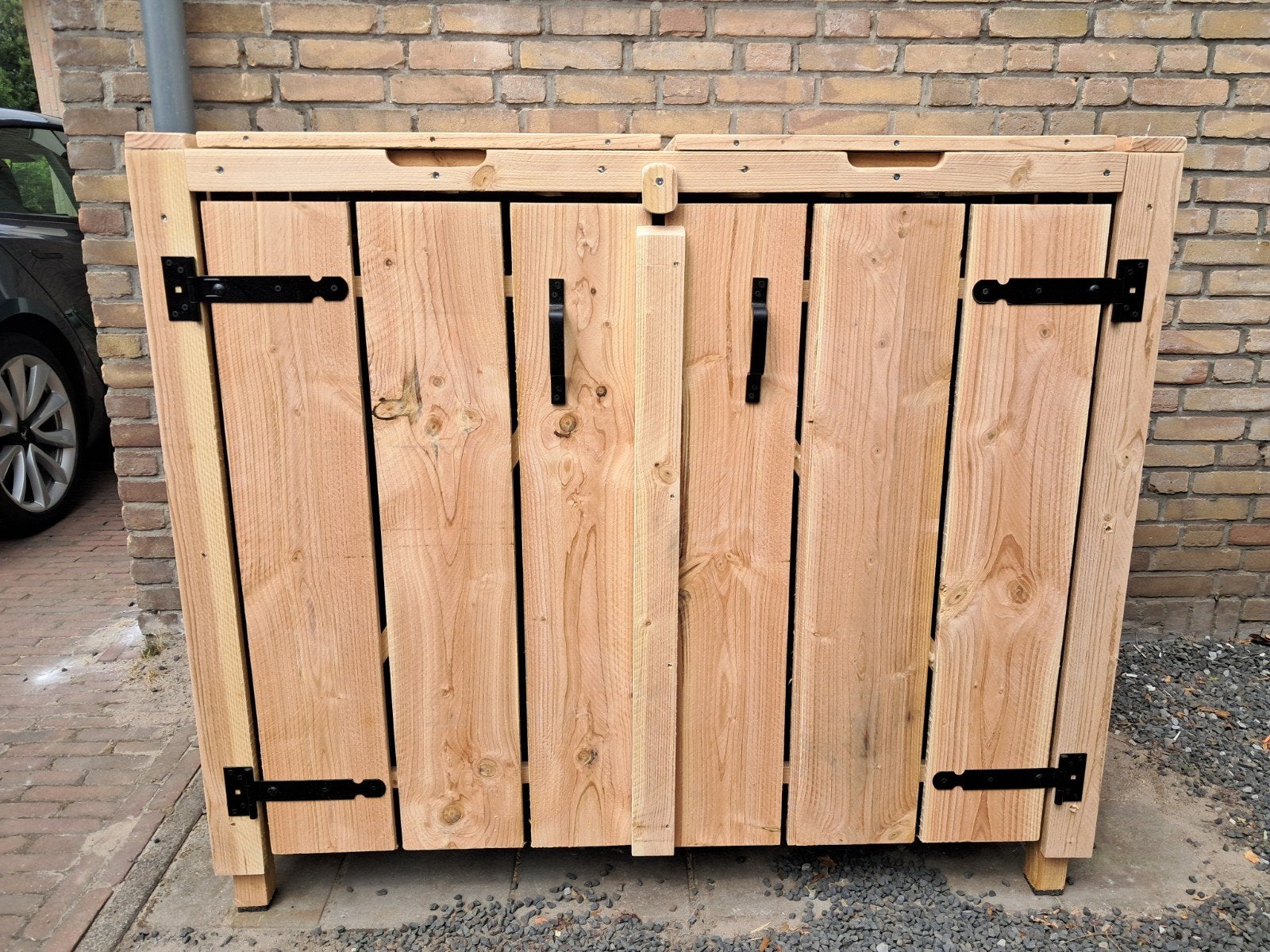 Kliko ombouw container ombouw douglas hout *GRATIS MONTAGE *, Ophalen of Verzenden, Nieuw