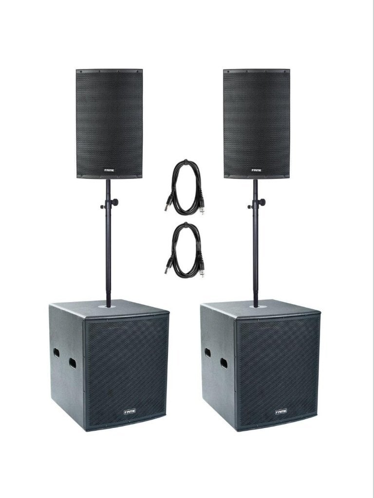 FAME Challenger Geluidsset, Audio, Tv en Foto, Speakerset, Zo goed als nieuw, Ophalen, 150 watt of meer